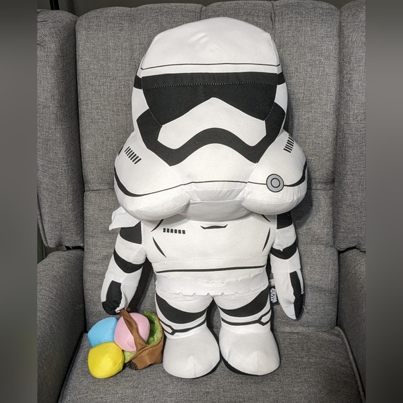 21" Star Wars Easter Egg Stormtrooper (stuffed) SKU# 086786489802 - Picture 1 of 9